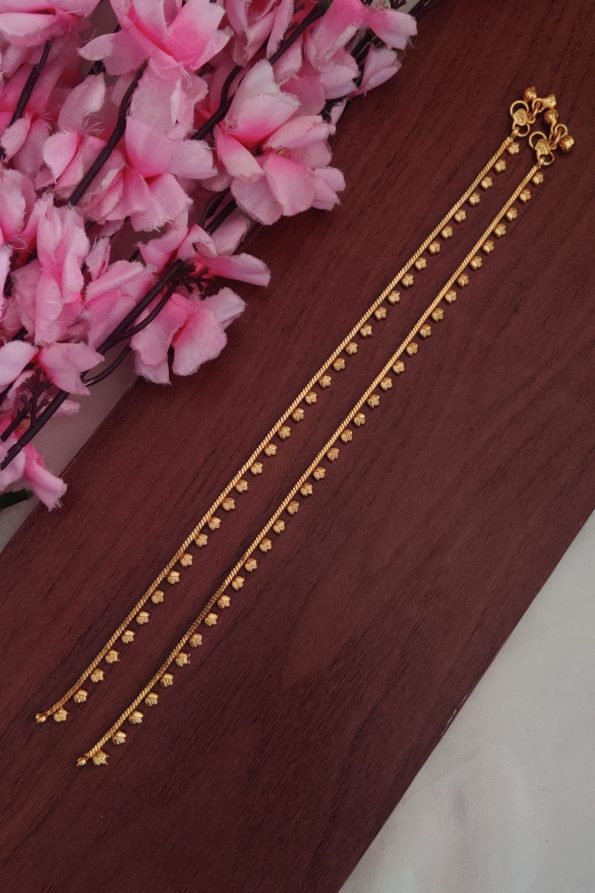 Beautiful Bud Designer Anklet
